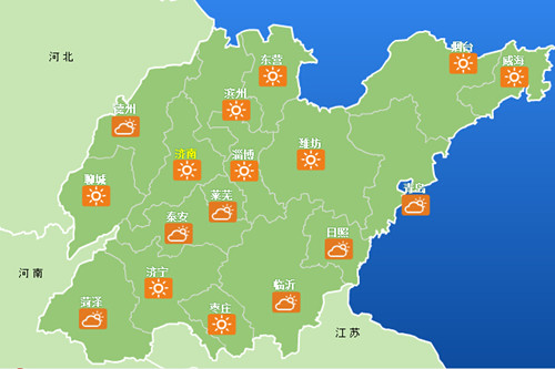 2017山東8月最新天氣,山東八月最新天氣概況